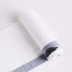 Walmart BRIGHTFUFU White Plastic Garbage Bags with Drawstring for Home Storage and Office Use 60pcs 3 Rolls offer