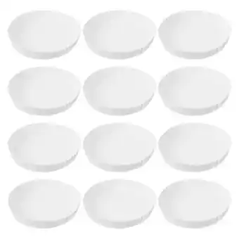 Walmart Disposable Paper Cup Lid 50 Pcs Drinking Covers Coffee Mug with Espresso Cups Lids Travel White offer
