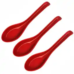 Walmart 3 Pcs Soup Spoons Asian Melamine Chinese Big Disposable offer