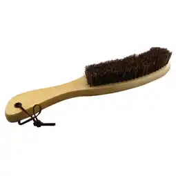 Walmart Horsehair Brush Wooden Handle Cleaning Brush for Furniture Clothes Coat Suit Lint Clothes offer