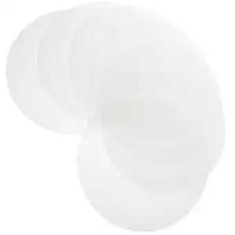 Walmart 100 Sheets BBQ Paper Silicone Round Cooking Parchment for Baking Candy Wrappers Sandwich Cuttable offer