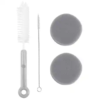 Walmart 1 Set of Cat Water Fountain Cleaning Brushes Pet Feeder Brushes Pet Brushes Gray offer