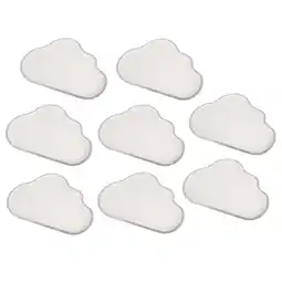 Walmart OULII Cloud Shaped Paper Plates For Afternoon Tea 8Pcs Set 11x7x0.04In offer