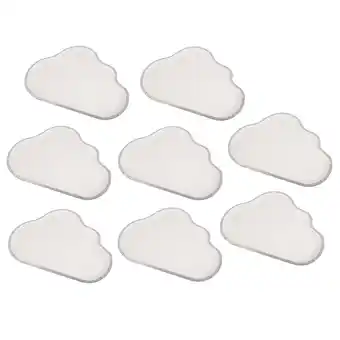 Walmart OULII Cloud Shaped Paper Plates For Afternoon Tea 8Pcs Set 11x7x0.04In offer