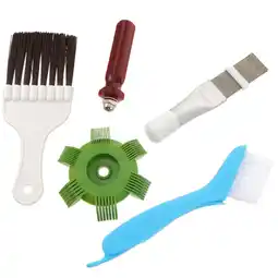 Walmart 1 Set 4PCS Condenser Fin Comb for Air Conditioner Radiator Fin Straightener Cleaner offer