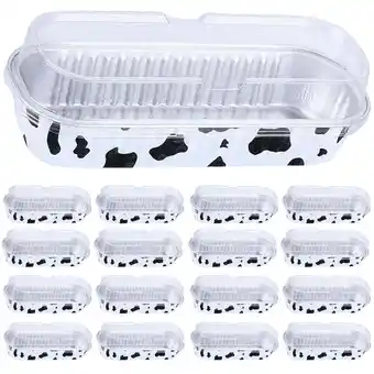 Walmart 20 Pcs Flat Skillet Pans Aluminum Food Baking Boxes Disposable Tin Foil for behind Radiators offer