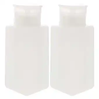 Walmart 2 Pcs Alcohol Spray Bottle Liquid Empty Storage Dispenser Push White offer