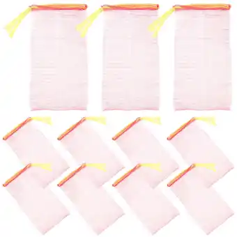Walmart BRIGHTFUFU Mesh Potato Bags Red 50Pack 19.7x10.2x0.4In offer