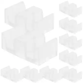 Walmart 10pcs Plastic Bumpers for Sliding Shower Door Bottom Guide Bathroom offer