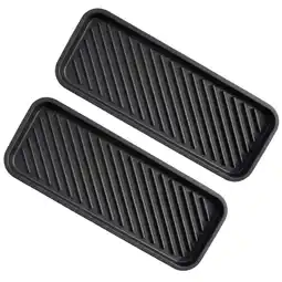 Walmart 2 Pcs Flatware Tabletop Storage Tray Silicone Sink Tray Tray for Bathroom Counter Silicone Tray offer