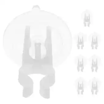 Walmart GETAJGHSD Electric Candle Holder Clamps Transparent 8Pcs 1.8In Square Suction Cup Attachment offer