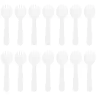 Walmart DECOMELODY Forks Plastic General Users Party Home Use 100Pcs 4 3 0 In offer