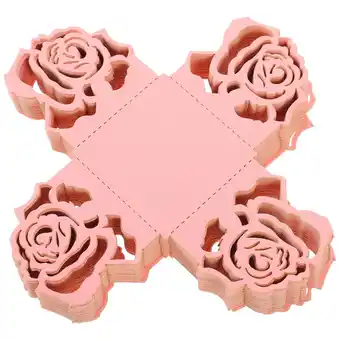 Walmart 50pcs Hollow-out Chocolate Wrappers Candy Wrappers Chocolate Packaging Paper for Party offer