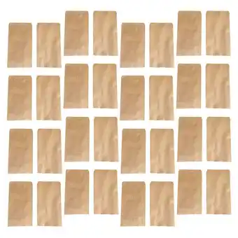 Walmart REOFLYUP Kraft Paper Rectangular Bags Light Yellow 100Pcs 4.7x3.1In offer