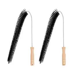 Walmart 2 Pcs Dryer Machine Brush Cleaner Washing Cleaning Wooden Handle Multifunction Hard Bristle Pp Wire offer