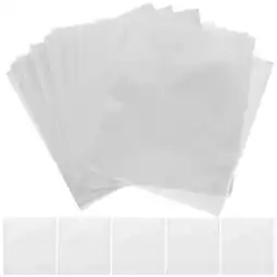 Walmart 50 Pcs Greaseproof Paper Bag Snack Bags Festival Toast Cookie for Food Bread Loaf Clear Small offer