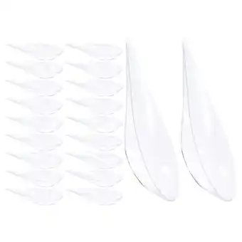 Walmart Houderco Tasting Spoon Material Transparent For Dessert Serving 20Pcs 3.9In offer