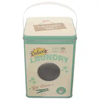 Walmart Laundry Detergent Bucket Iron Washing Powder Storage Holder Reusable Detergent Container With Lid offer