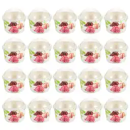 Walmart WRISTBIQUE Classic Appearance Paper Dessert Cups with Lids for Pool Parties 100 Sets 2.8x2.8x1.9in offer