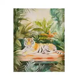 Walmart Wall Art, Jungle Tiger Canvas Wall Art, Wall Decals, Wall Mirrors offer