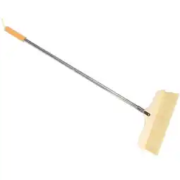 Walmart MEIBUTYUP Household Broom Wood Soft Bristle Light Broom Homeowners 1Pack 35.4X11X0.8In offer