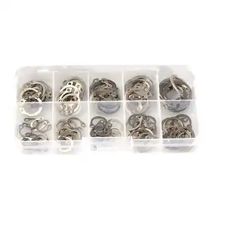 Walmart 1 Box of 100pcs Stainless Steel Retaining Circlip M8- C Shape Axle Ring Accessories offer