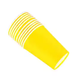 Walmart FRCOLOR 100 Pcs Yellow Disposable Paper Cups for DIY Crafts Safe EcoFriendly Thicken Art Materials offer