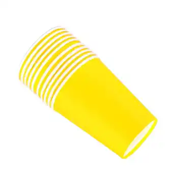 Walmart FRCOLOR 100 Pcs Yellow Disposable Paper Cups for DIY Crafts Safe EcoFriendly Thicken Art Materials offer