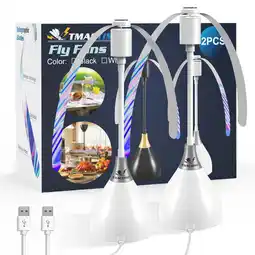 Walmart TMACTIME Portable Batteries Powered Table Fly Fan offer