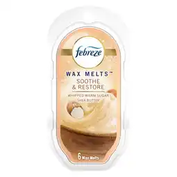 Walmart 2 Pack Febreze Odor-Fighting Scented Wax Melts - Soothe & Restore offer