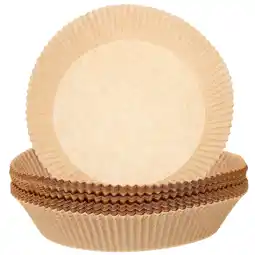 Walmart 100Pcs Air Fryer Liner Pads Non-stick Air Fryer Pads Round Air Fryer Liner Trays offer