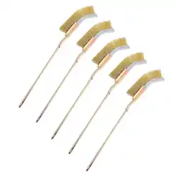 Walmart 5 Pcs Elbow Copper Wire Brush Cleaning Manual Rust Remover for Stainless Steel Scratch offer