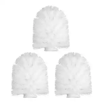 Walmart 3Pcs Plastic Toilet Brush Heads Replacement Brush Heads for Home Bathroom offer