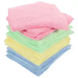 Walmart WAXIAYU 12pcs Household Cleaning Towels Wood Towels Square Towels Home Supplies offer