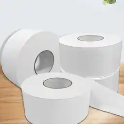 Walmart WASHWEPE Toilet Roll Tissue Paper 2Pcs 8.3x3.5in for Home and Daily Life offer