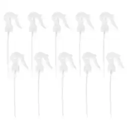 Walmart 10pcs Watering Bottle Spray Heads Fine Mist Sprayer Replacement Spray Bottle Tops (Round Spray ) offer