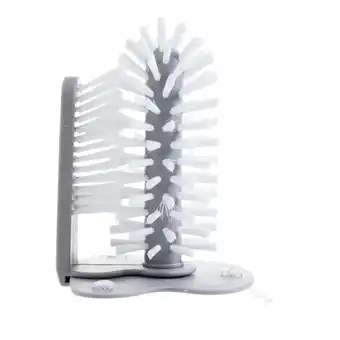 Walmart Glass Washer Brush Cleaner, Standing Bottle Cup Brush Cleaner for Kitchen Bar Sink with Suction Cups offer