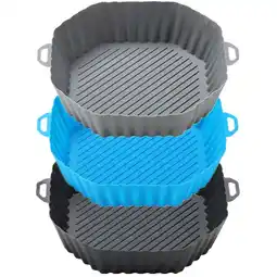 Walmart 3 Pcs Silica Gel Airfryer Accessories Airfryers Tray Replaceable Micro-wave Oven offer