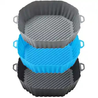 Walmart 3 Pcs Silica Gel Airfryer Accessories Airfryers Tray Replaceable Micro-wave Oven offer
