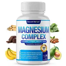 Walmart 1pack Magnesium Breakthrough - Has 7 Forms of Magnesium- 90 Caps offer