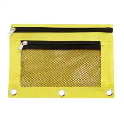 Walmart Tahtuvzn Storage & Organization Pencil Pouch 3 Ring, Zipper Pouches Case Binder Cosmetic Bag offer