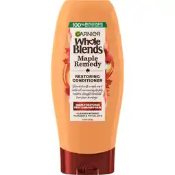 Walmart Garnier Whole Blends Restoring Repairing Conditioner Maple Remedy, All Hair Types, 12.5 fl. oz offer