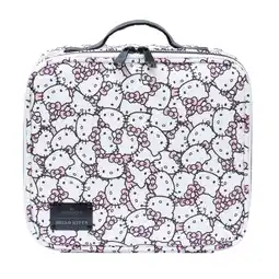 Walmart Impressions Vanity Hello Kitty Cosmetic Bag, Waterproof Travel Toiletry Bag (White/Pink) offer