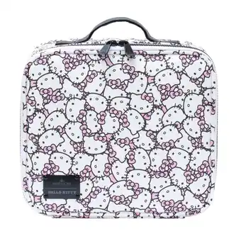 Walmart Impressions Vanity Hello Kitty Cosmetic Bag, Waterproof Travel Toiletry Bag (White/Pink) offer