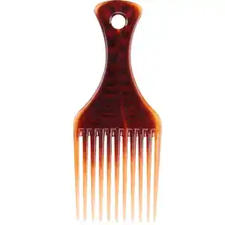 Walmart DengmoreComb Curly Hair Brush Salon Hairdressing Styling Long Tooth Styling Pick offer