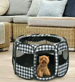 Walmart Dog Play Tent Pen - Pet Pop Up Playpen Folding Portable Crate- for Dogs and Cats offer