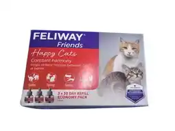 Walmart FELIWAY Multicat Diffuser Refill 3 Refills 48ml Each, Soothe Cats Anxiety offer