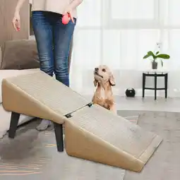 Walmart Clearance! the Ultimate Pet Friendly Multi Functional Ottoman Ramp with Frame and Ergonomic Design offer