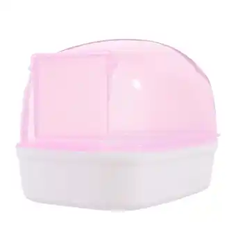 Walmart Koolleo 2Pcs Household Hamster Containers Plastic Hamster Bathtubs Dust-proof Hamster Tubs offer
