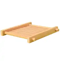 Walmart Raindrops Small Animal Bed Beige Bamboo 1Set 4.72x4.72in offer
